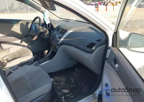 2017 Hyundai Accent Se из США, поврежденный, VIN KMHCT5AEXHU325587